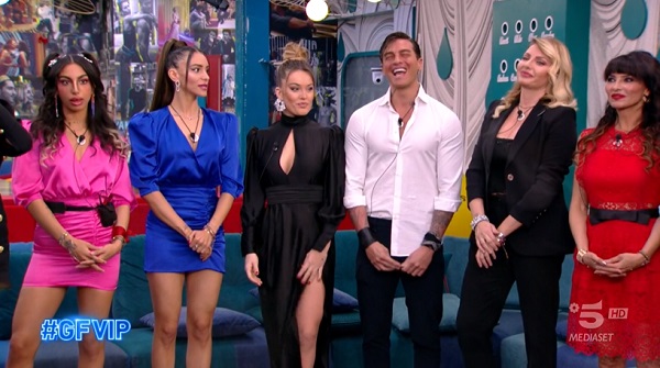 Grande Fratello Vip, quarantacinquesima puntata – Fuori Nathalie e Alessandro, in 5 al televoto per l’eliminazione