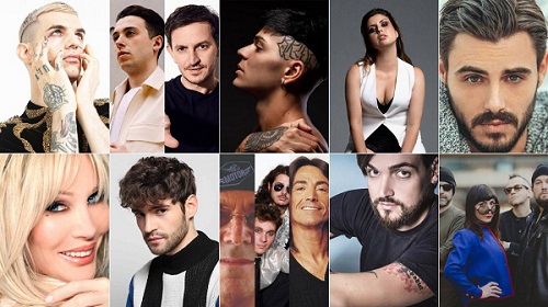 Eurovision Song Contest 2022: ci sono anche Achille Lauro, Ivana Spagna, Francesco Monte e Valerio Scanu in corsa per rappresentare San Marino