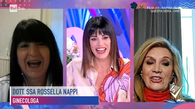 Iva Zanicchi alle prove del Festival con il sale nelle mutande