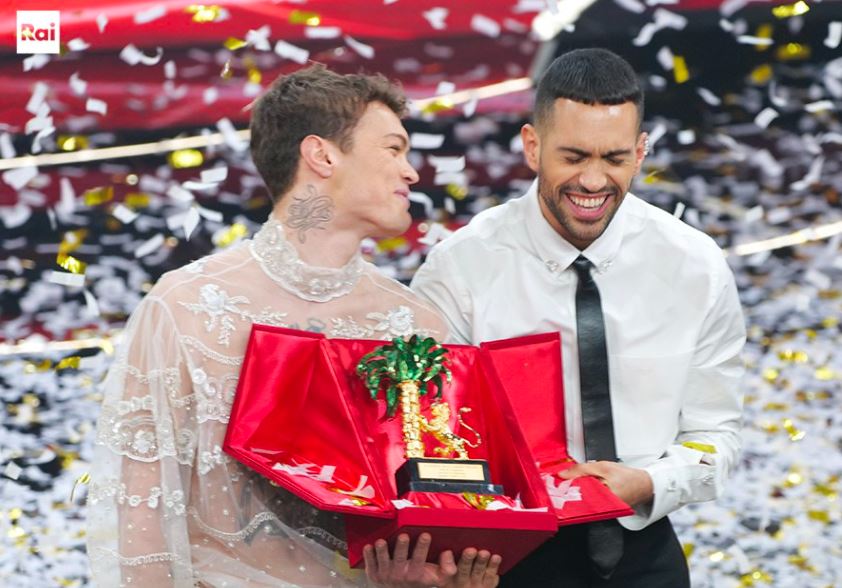 Mahmood e Blanco vincono il Festival di Sanremo 2022