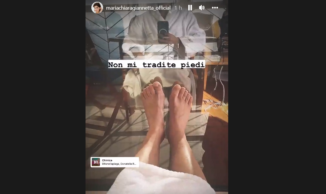 Sanremo 2022: Maria Chiara Giannetta «non cadrai dalle scale!»