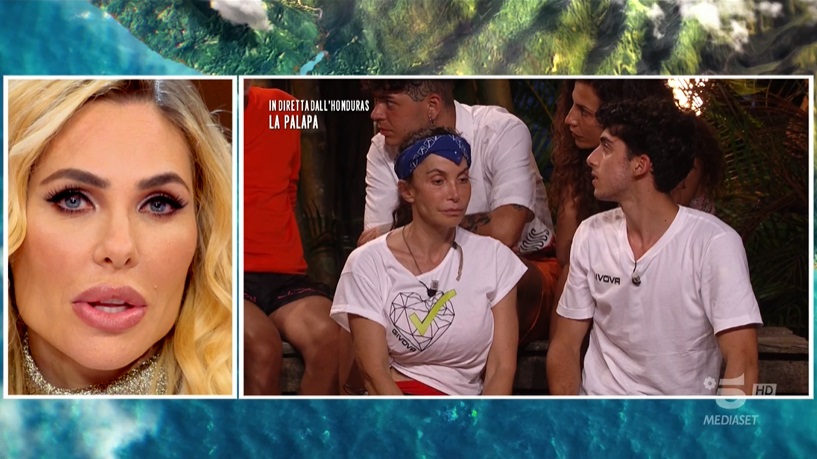 Ilary, Carmen e Alessandro - Isola dei Famosi 2022