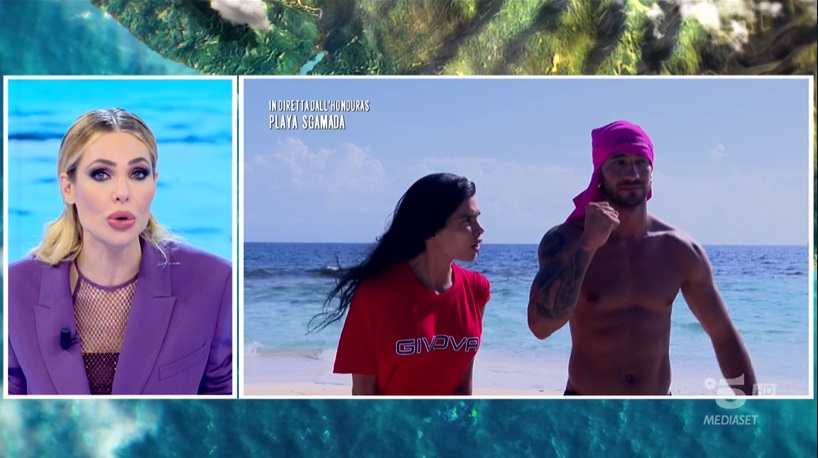 Ilary, Jovana e Roger - Isola dei Famosi 2022