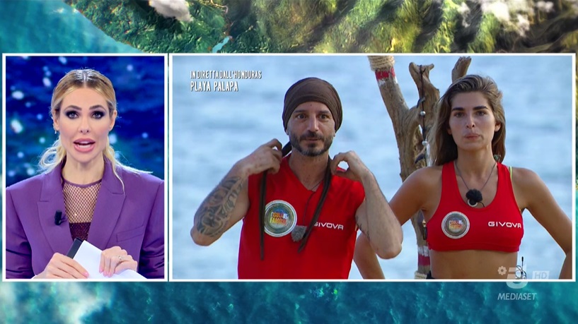 Ilary, Nicolas ed Estefania - Isola dei Famosi 2022