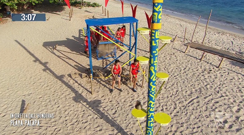 Prova ricompensa - Isola dei Famosi 2022