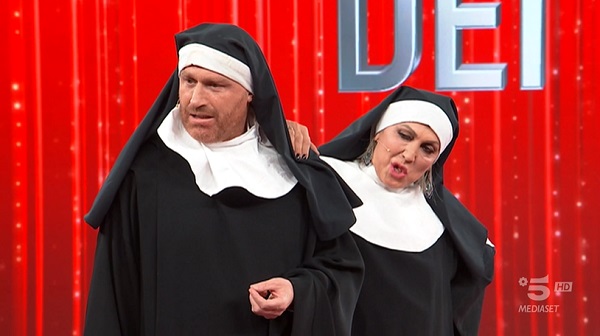 Zerbi e Celentano in Sister Act - Amici 21