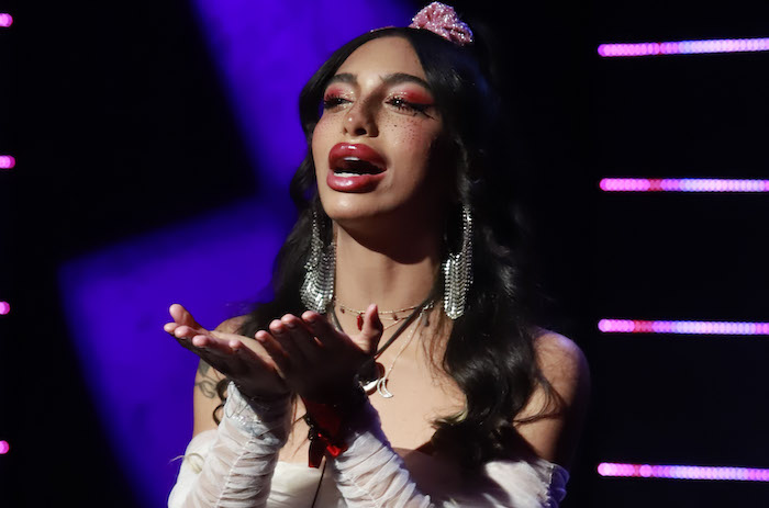 Lulù Selassiè pupa per una sera a La Pupa e il Secchione Show