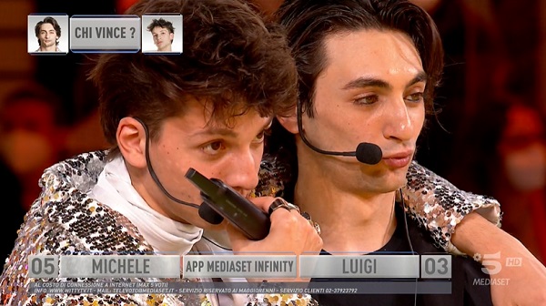 Amici 2022: la finale consacra Luigi davanti a Michele, Premio della Critica a Sissi