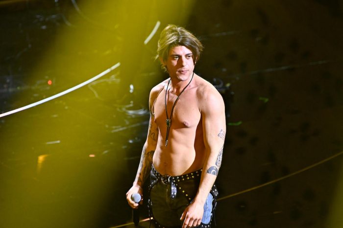 Rkomi a Sanremo 2022