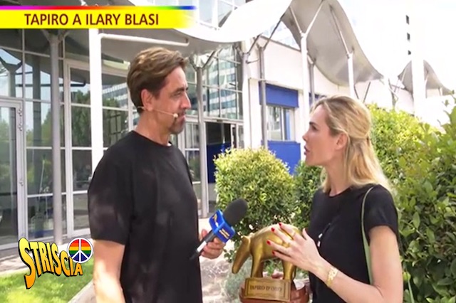 Tapiro a Ilary Blasi per le gaffe all’Isola