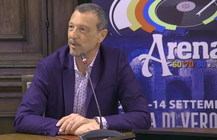 Amadeus in conferenza stampa