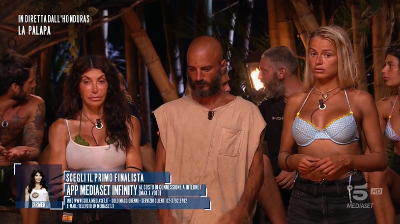 Carmen, Nicolas e Mercedesz - Isola dei Famosi 2022