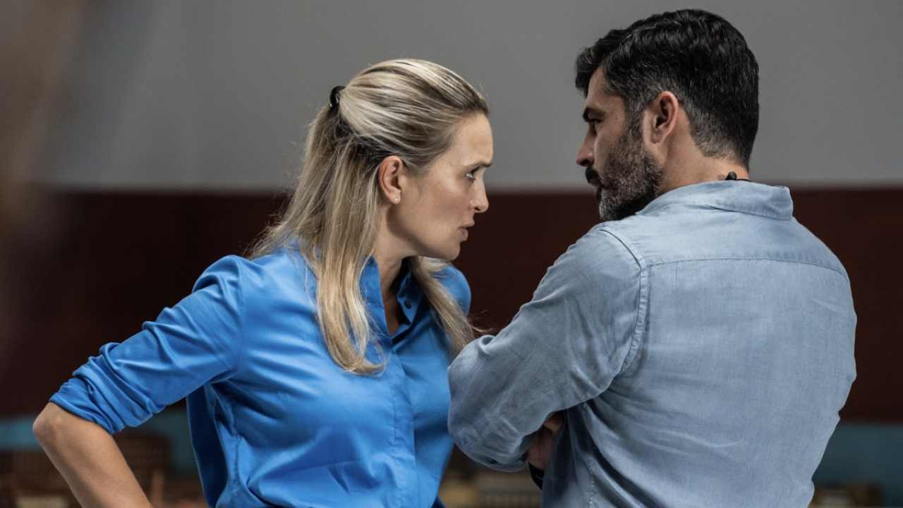 Carolina Crescentini e Carmine Recano