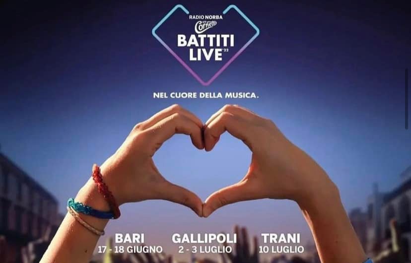 Le date di Battiti Live 2022