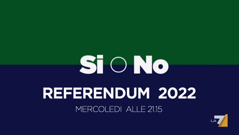 Programmi TV di stasera, mercoledì 8 giugno 2022. Speciali di Tg2 Post e TgLa7 sul Referendum