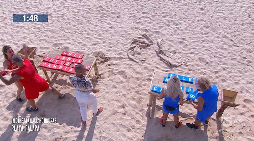 Team Soleil vs Team Vera - Isola dei Famosi 2022