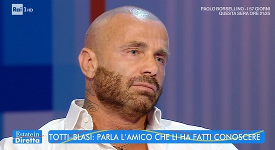 L’amico di Totti getta acqua sul fuoco a Estate in Diretta: «Non è vero che ci sono terze persone tra Francesco e Ilary. Noemi? Bisogna prima capire se c’è»