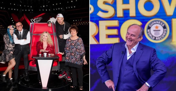 Programmi TV di stasera, sabato 23 luglio 2022. Sfida tra repliche: The Voice Senior o Lo Show dei Record?