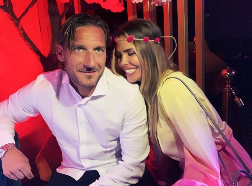 Francesco Totti e Ilary Blasi annunciano la fine del loro matrimonio