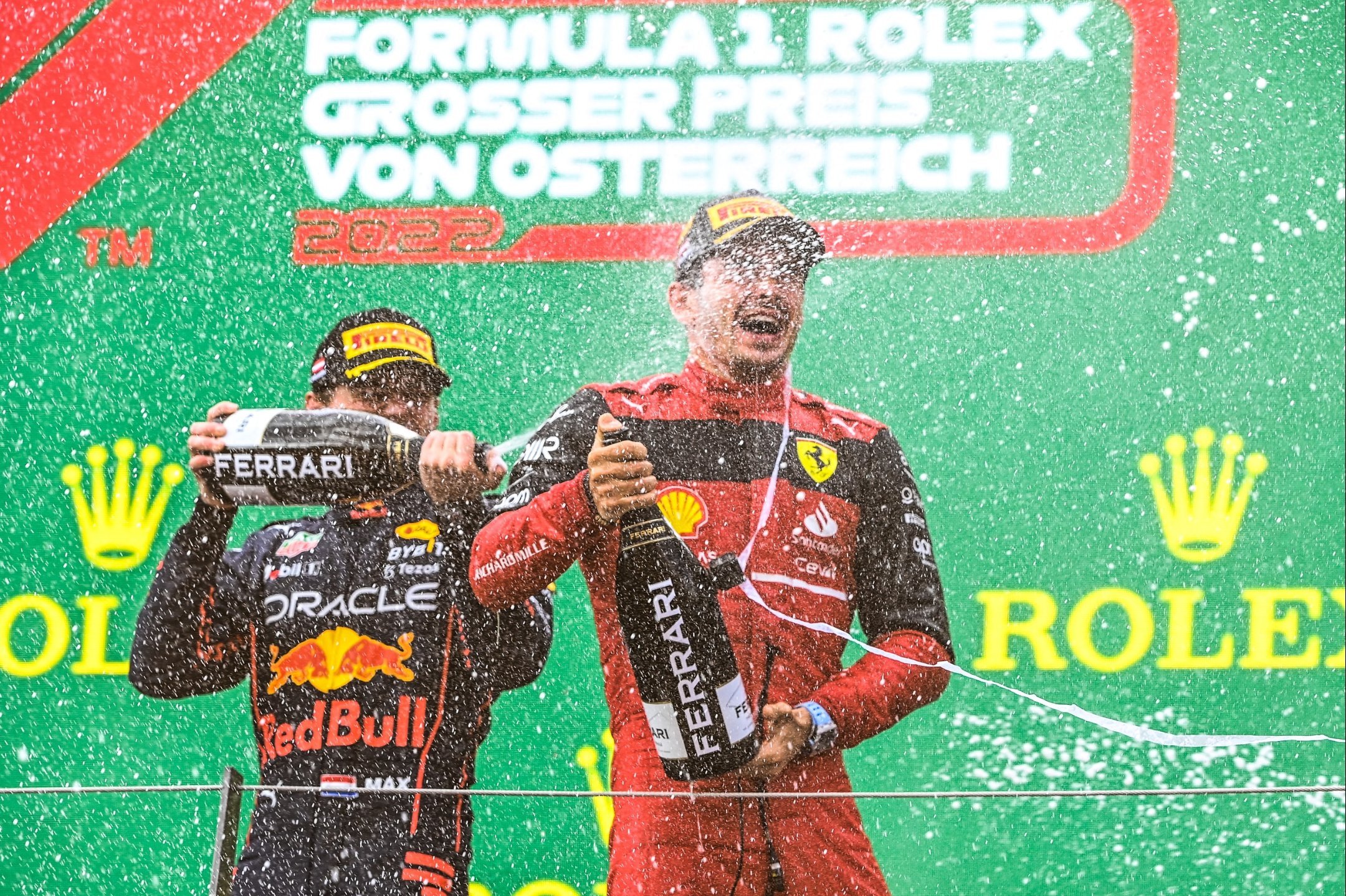Verstappen e Leclerc - Formula 1