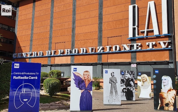 Gli studi di Via Teulada diventano il Centro di Produzione TV Raffaella Carrà