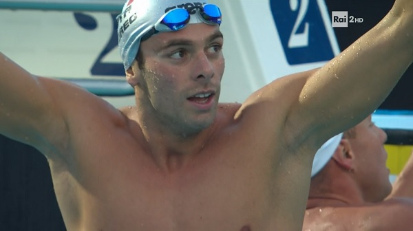 Gregorio Paltrinieri medaglia d'oro - Europei di Nuoto