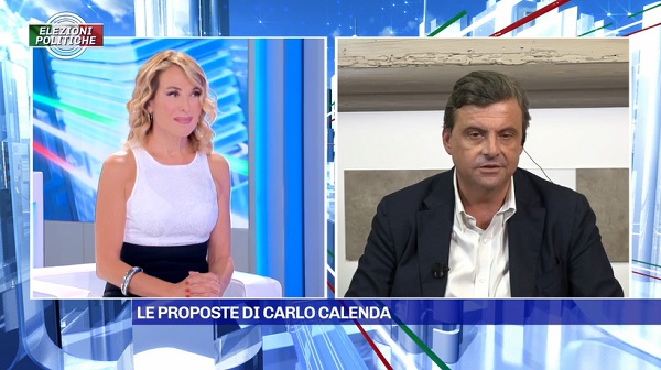 Pomeriggio Cinque, Calenda rinuncia al suo intervento – Video