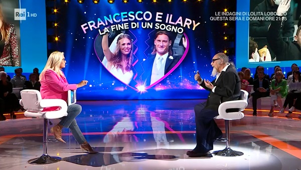 Totti-Ilary, D’Agostino rivela: «Lui ha i messaggi erotici che lei si scambiava con altri uomini». La Blasi smentisce