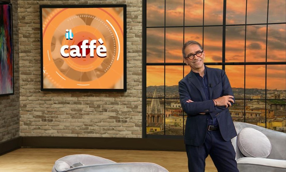 Un Caffè con Pino Strabioli per iniziare il weekend