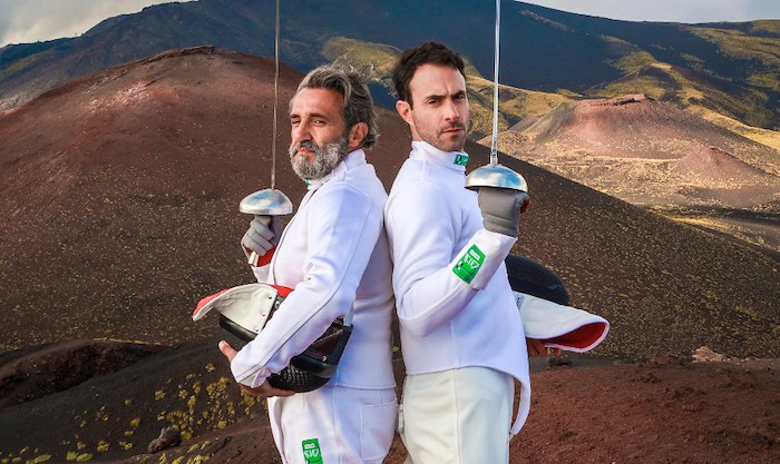 La Stoccata Vincente: Alessio Vassallo è lo schermidore Paolo Pizzo nel nuovo biopic di Rai1. Nel cast Flavio Insinna