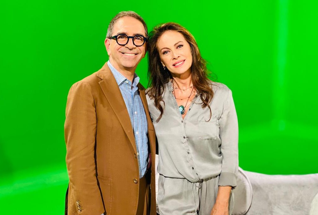 Pino Strabioli ed Elena Sofia Ricci