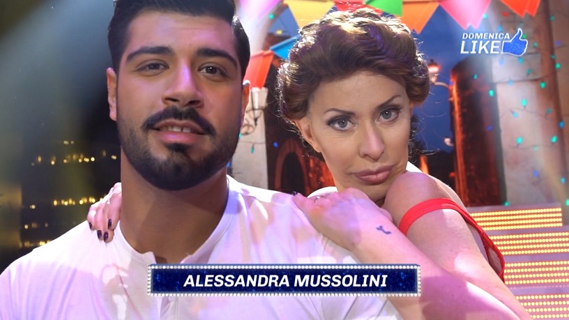 Tale e Quale Show: Alessandra Mussolini si rifiuta di imitare Sophia Loren e abbandona le prove