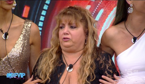 Gegia si commuove - GFVip