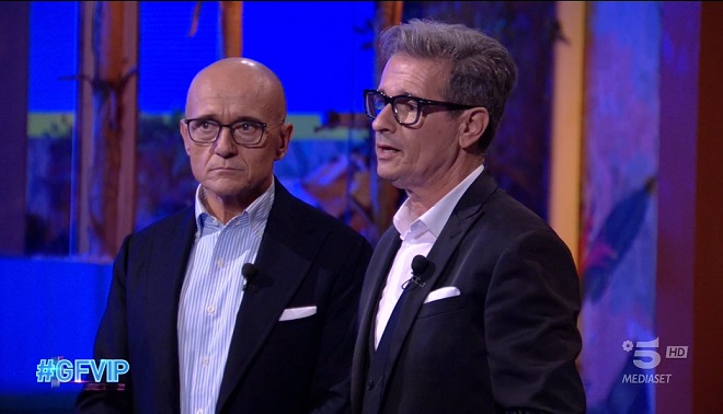 Signorini e Marco in casa - GFVIP