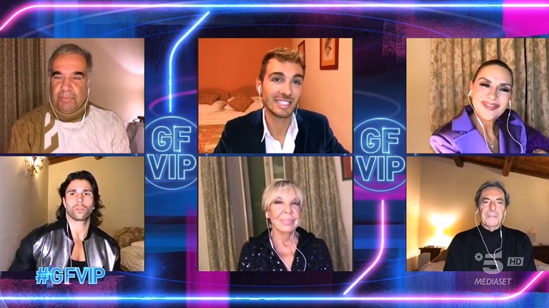 GF Vip 7, diciottesima puntata – Tavassi stravince il televoto, in 4 in corsa per l’immunità, Patrizia e Wilma si sono negativizzate