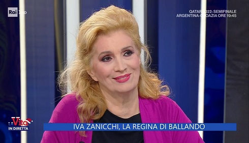 Iva Zanicchi a Sanremo con La Vita in Diretta. E su Ballando, rilancia: «Se vinco mi presenterò in bikini» – Video