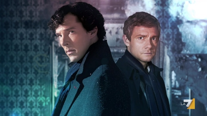 Il Capodanno di La7 nel segno di Sherlock Holmes con una maratona lunga 10 ore