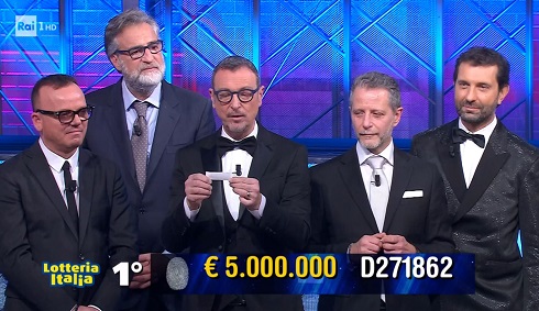 Lotteria Italia: biglietti vincenti