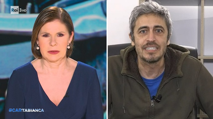 La furia di Pif a Cartabianca: «Vaffanc*lo!» – Video