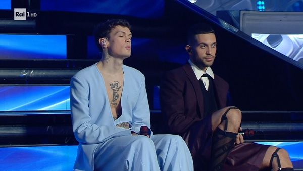 Mahmood e Blanco ospiti alla prima serata di Sanremo 2023