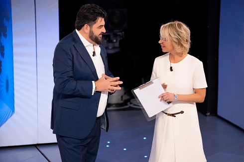 Antonino Cannavacciuolo e Maria De Filippi