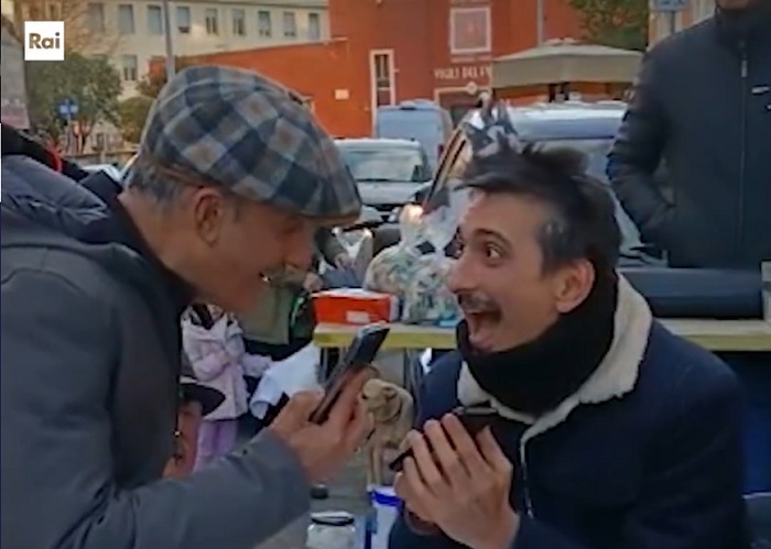 Il numero di Alessia Marcuzzi spiattellato in diretta su Instagram. Ecco il danno di Fiorello e Biggio – Video