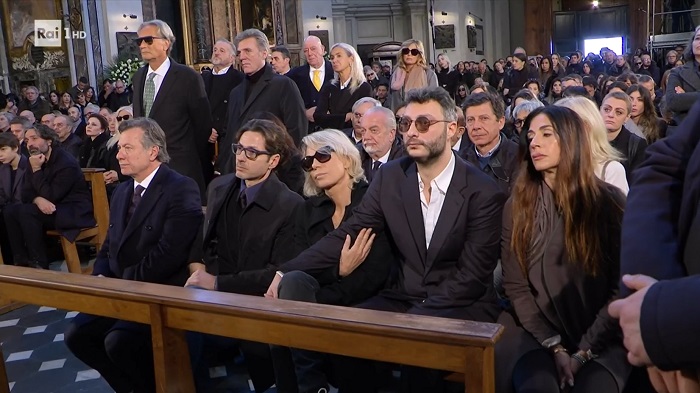 Maurizio Costanzo, i funerali in diretta – Foto