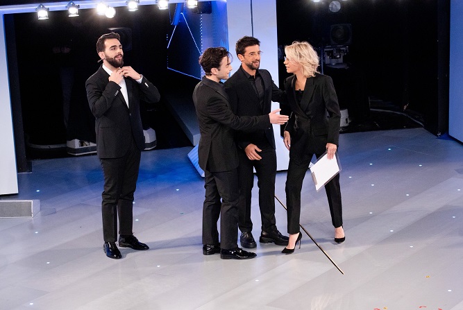 Il Volo con Maria De Filippi