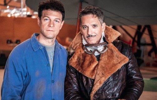 Andrea Bosca e Giuseppe Fiorello (US Rai)