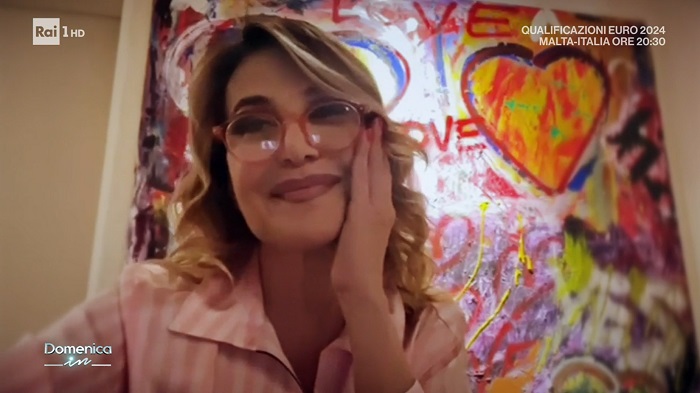 Barbara D'Urso a Domenica In