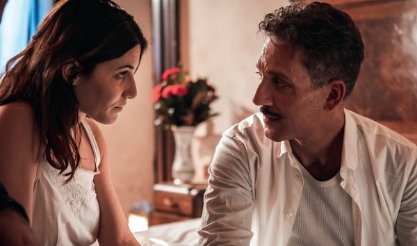 Claudia Vismara e Giuseppe Fiorello (US Rai)