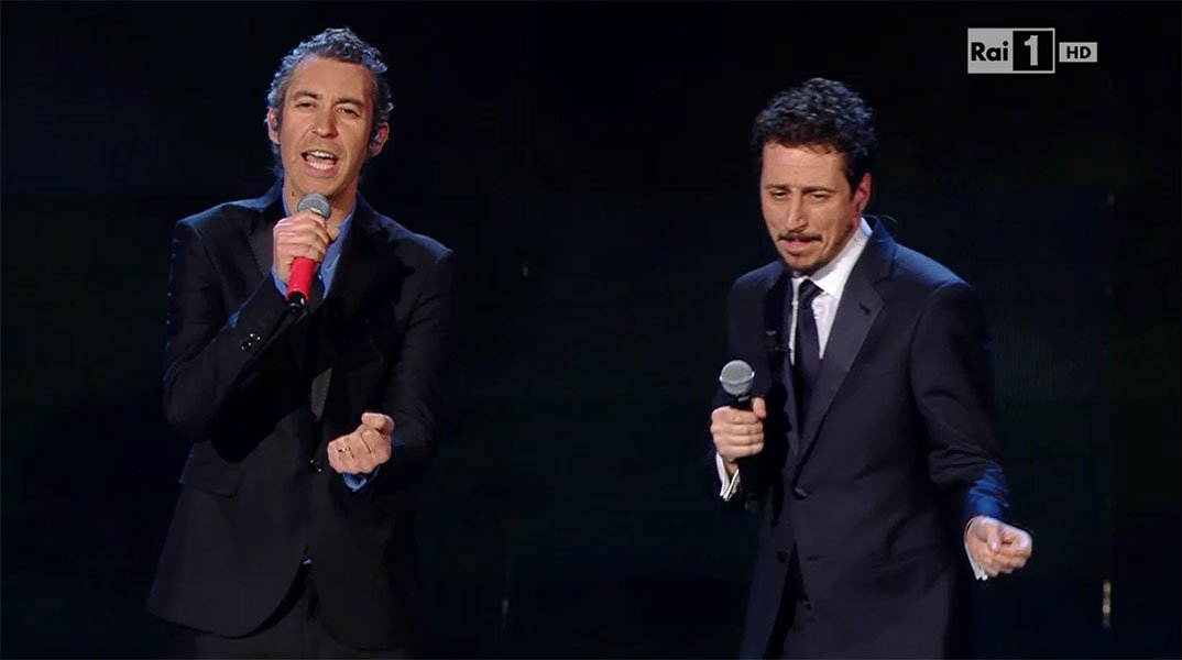 Luca e Paolo al fianco di Loretta Goggi a Benedetta Primavera