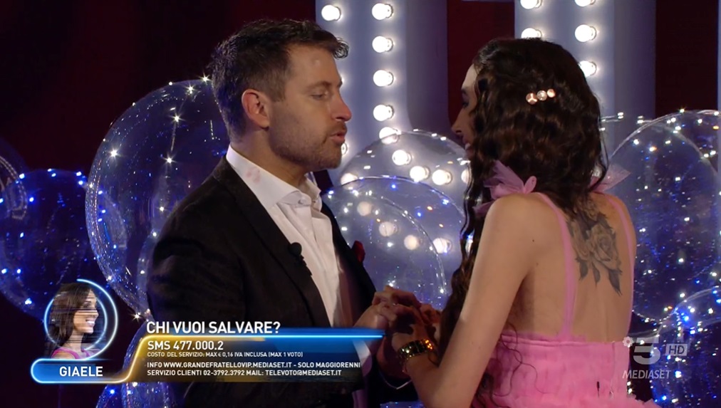 Giaele incontra il marito Brad - GF Vip 7