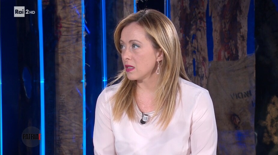 Rai, Giorgia Meloni: «Se qualcuno se ne vuole andare non ci riguarda. Voglio liberare la cultura italiana dal potere»
